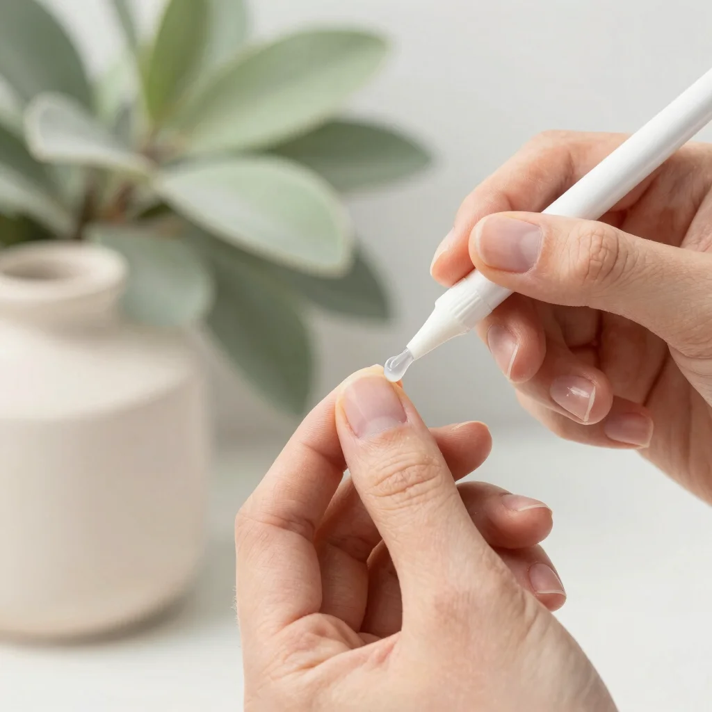 Keratin & Peptide Nail Reconstruction
