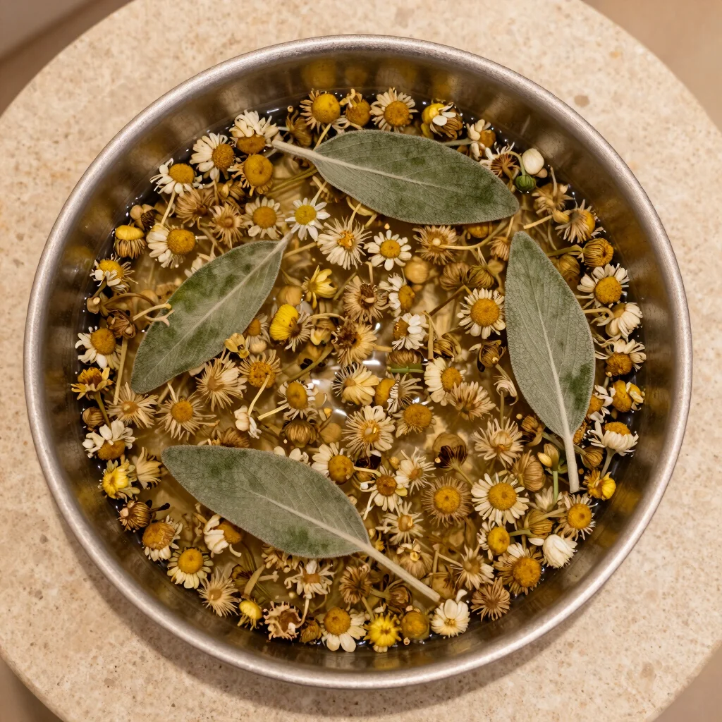 Herbal Soothing Onycholysis Relief Ritual